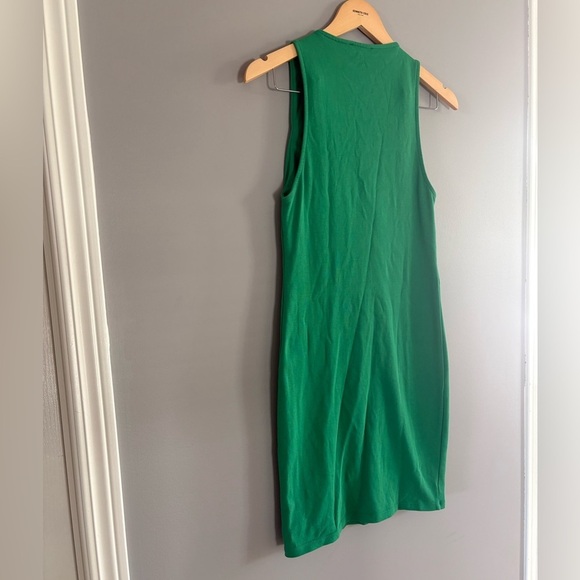 Zara Green Sleeveless Mini dress size L - Picture 7 of 10
